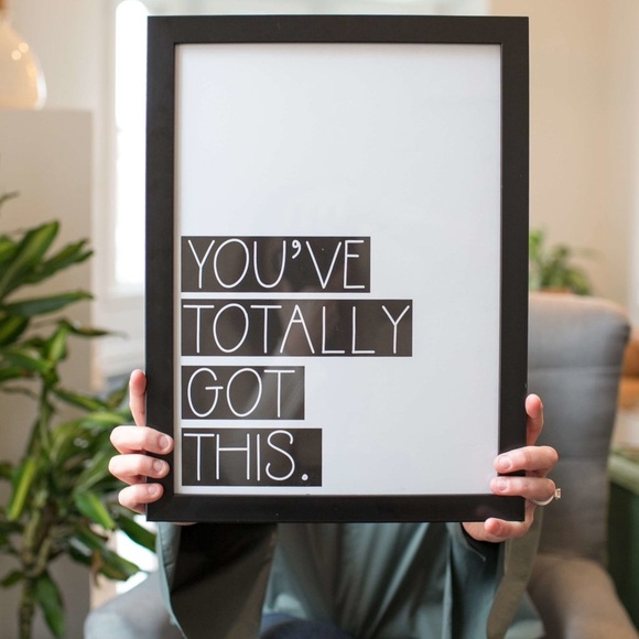 Hobby Lobby Other - You’ve Totally Got This Self Motivation Frame Piece